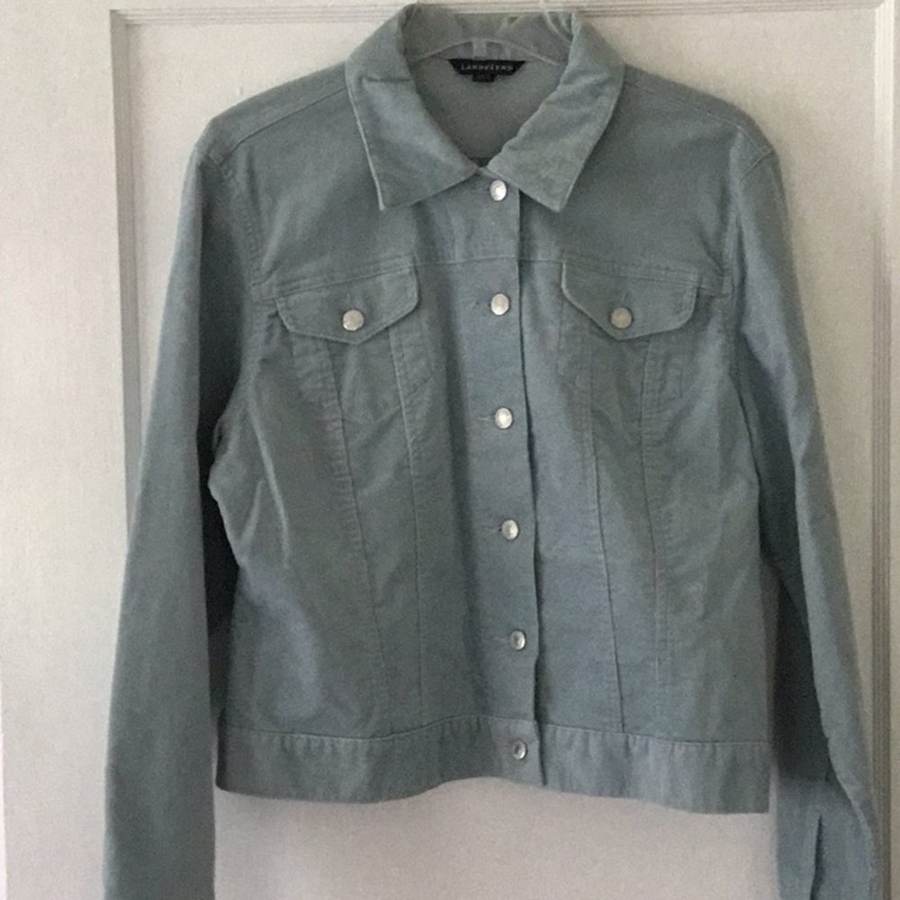 Women’s Land End Corduroy Jacket Size Large 14-16